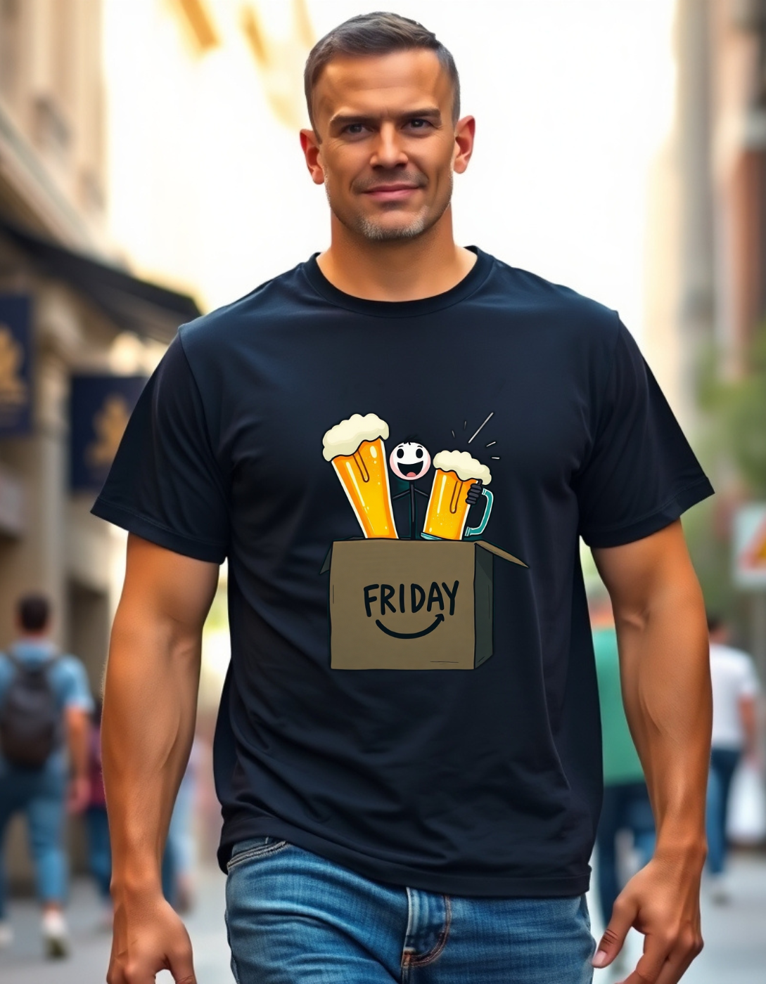 White Minimalist T-Shirt